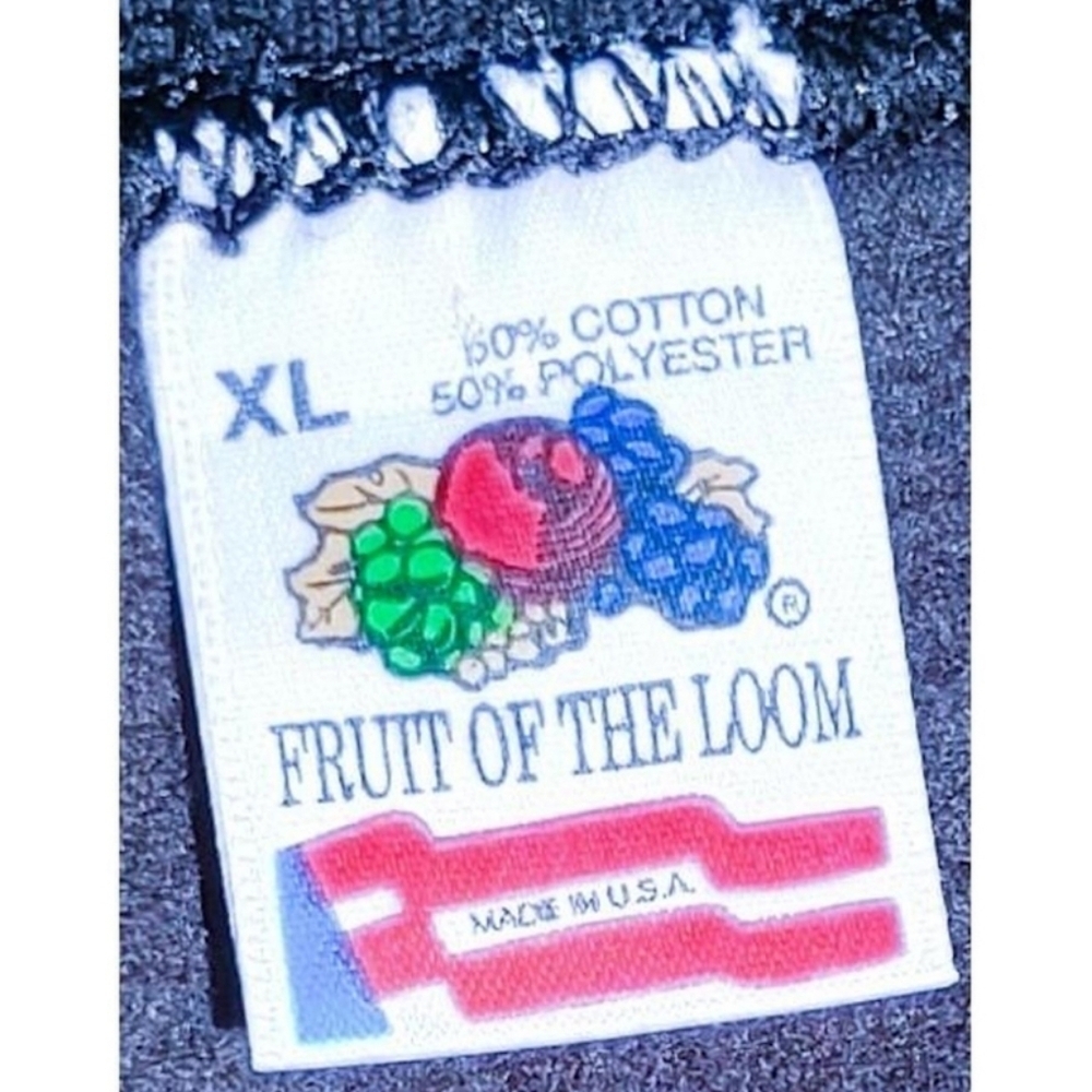Vtg 1990 Five Guys Named Moe Fruit of the Loom Sweatshirt Size (XL) - Picture 6 of 6